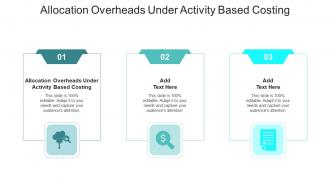 Allocation Overheads Under Activity Based Costing In Powerpoint And Google Slides Cpb