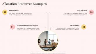Allocation Resources Examples In Powerpoint And Google Slides Cpb