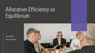 Allocative Efficiency Vs Equilibrium PPT Information ACP
