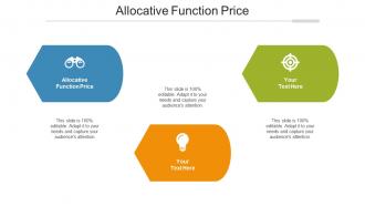 Allocative Function Price Ppt Powerpoint Presentation Portfolio Portrait Cpb