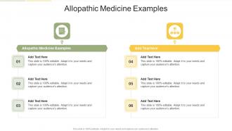 Allopathic Medicine Examples In Powerpoint And Google Slides Cpb