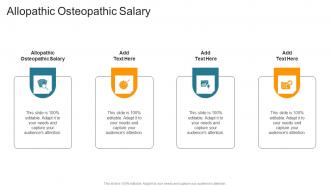 Allopathic Osteopathic Salary In Powerpoint And Google Slides Cpb