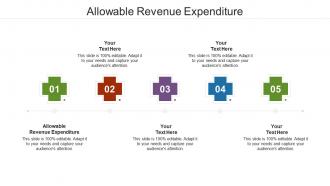 Allowable revenue expenditure ppt powerpoint presentation outline inspiration cpb