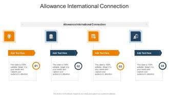 Allowance International Connection In Powerpoint And Google Slides Cpb