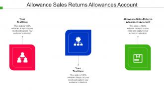 Allowance Sales Returns Allowances Account Ppt Powerpoint Presentation Gallery Objects Cpb