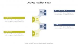 Allulose Nutrition Facts In Powerpoint And Google Slides Cpb