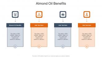 Almond Oil Benefits In Powerpoint And Google Slides Cpb