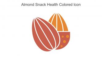 Almond Snack Health Colored Icon In Powerpoint Pptx Png And Editable Eps Format