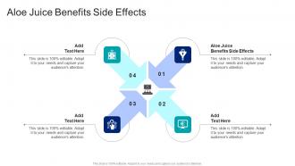 Aloe Juice Benefits Side Effects In Powerpoint And Google Slides Cpb