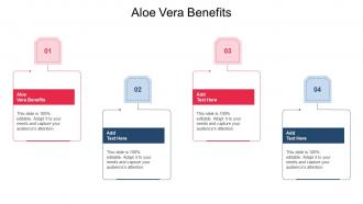 Aloe Vera Benefits In Powerpoint And Google Slides Cpb