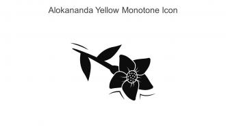 Alokananda Yellow Monotone Icon In Powerpoint Pptx Png And Editable Eps Format