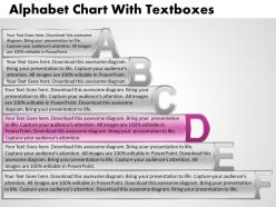 Alpahabet chart with textboxes 14