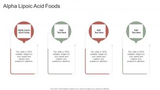 Alpha Lipoic Acid Foods In Powerpoint And Google Slides Cpb