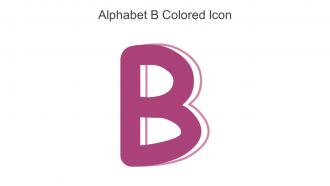 Alphabet B Colored Icon In Powerpoint Pptx Png And Editable Eps Format