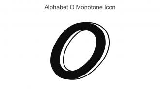 Alphabet O Monotone Icon In Powerpoint Pptx Png And Editable Eps Format
