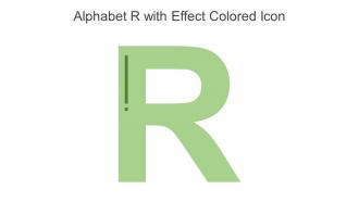 Alphabet R With Effect Colored Icon In Powerpoint Pptx Png And Editable Eps Format