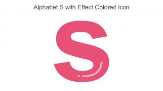 Alphabet S With Effect Colored Icon In Powerpoint Pptx Png And Editable Eps Format