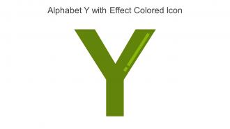 Alphabet Y With Effect Colored Icon In Powerpoint Pptx Png And Editable Eps Format