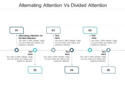 Alternating attention vs divided attention ppt powerpoint presentation inspiration cpb