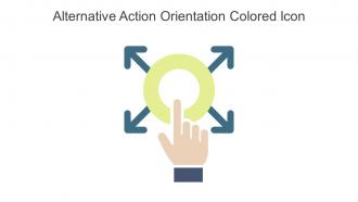 Alternative Action Orientation Colored Icon In Powerpoint Pptx Png And Editable Eps Format