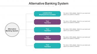 Alternative Banking System Ppt Powerpoint Presentation Slide Cpb