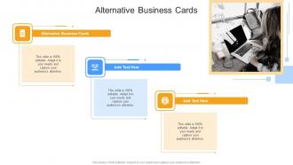 Alternative Business Cards In Powerpoint And Google Slides Cpb