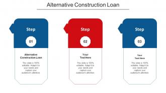 Alternative Construction Loan Ppt Powerpoint Presentation Inspiration Designs Cpb