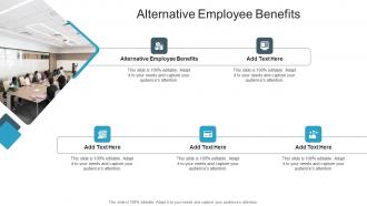 Alternative Employee Benefits In Powerpoint And Google Slides Cpb