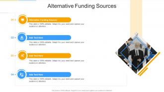 Alternative Funding Sources In Powerpoint And Google Slides Cpb