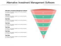 Alternative investment management software ppt powerpoint presentation inspiration files cpb