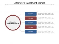 Alternative investment market ppt powerpoint presentation inspiration templates cpb