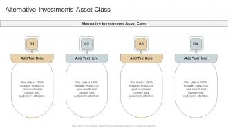 Alternative Investments Asset Class In Powerpoint And Google Slides Cpb