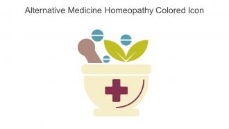 Alternative Medicine Homeopathy Colored Icon In Powerpoint Pptx Png And Editable Eps Format