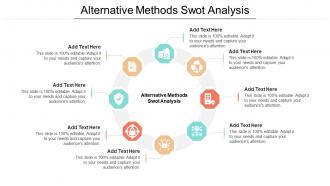 Alternative Methods Swot Analysis In Powerpoint And Google Slides Cpb