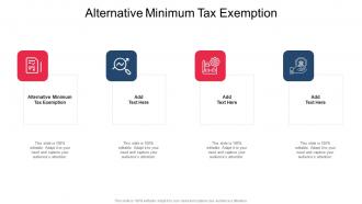 Alternative Minimum Tax Exemption In Powerpoint And Google Slides Cpb