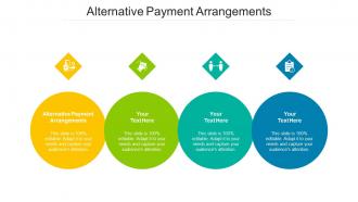 Alternative Payment Arrangements Ppt Powerpoint Presentation Infographics Graphics Cpb