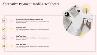 Alternative Payment Models Healthcare In Powerpoint And Google Slides Cpb