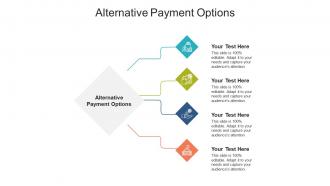 Alternative payment options ppt powerpoint presentation layouts format cpb