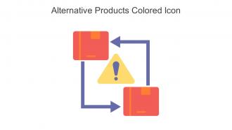 Alternative Products Colored Icon In Powerpoint Pptx Png And Editable Eps Format