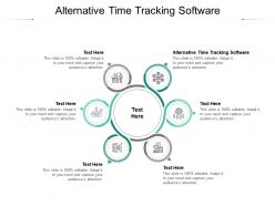 Alternative time tracking software ppt powerpoint presentation model gallery cpb