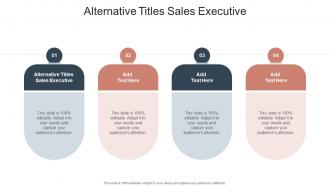 Alternative Titles Sales Executive In Powerpoint And Google Slides Cpb
