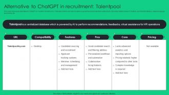 Alternative To ChatGPT In Recruitment Talentpool Unlocking Potential Of Recruitment ChatGPT SS V