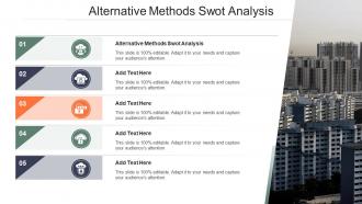 Alternative Ways Swot Analysis In Powerpoint And Google Slides Cpb