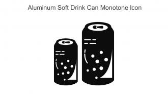 Aluminum Soft Drink Can Monotone Icon In Powerpoint Pptx Png And Editable Eps Format