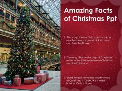 Amazing facts of christmas ppt