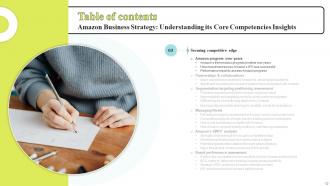 Amazon Business Strategy Understanding Its Core Comptencies Insights Strategy CD Editable Adaptable