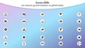 Amazon Growth Initiative As Global Leader Powerpoint Presentation Slides Strategy CD V Content Ready Images