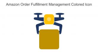 Amazon Order Fulfillment Management Colored Icon In Powerpoint Pptx Png And Editable Eps Format