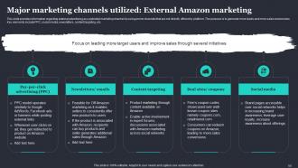 Amazon Strategic Plan To Emerge As Market Leader Powerpoint Presentation Slides Strategy CD V Colorful Best
