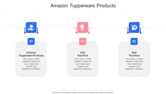 Amazon Tupperware Products In Powerpoint And Google Slides Cpb